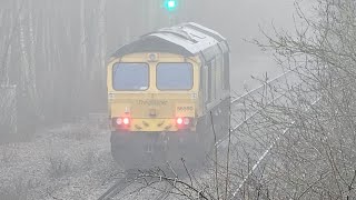 Freightliner 66590 At SheffieldBeighton Jn From Doncaster Up Decoy To Toton North Yard [upl. by Sheply]