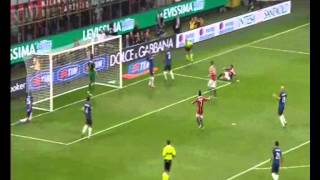 Montolivo vs Inter 20122013  AC Milan [upl. by Enovi]