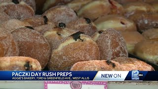 Aggies Bakery prepares to sell thousands of Paczki on Fat Tuesday [upl. by Souvaine730]