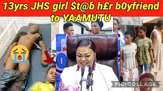 Oyerepa afutuo live with Auntie Naa 13yrs JHS girl tɓ h£r b0yfriend to YAAMUTU [upl. by Innaig]