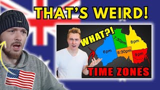 American Reacts to 10 STRANGEST things ABOUT AUSTRALIA [upl. by Foah]