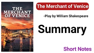 Summary The merchant of Venice Shakespeare [upl. by Gisele]