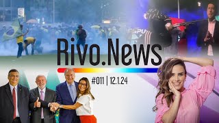 UM ANO DO 8 DE JANEIRO LEWANDOWSKI MINISTRO E GUERRA NO EQUADOR  RivoNews 011  1201 [upl. by Anaeda]