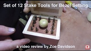 Cooksongold Set Of 12 Stake Tools Review by Zoe Davidson [upl. by Wenda]