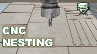 Nesting CNC veloce Legno con pantografo SCM e fresa diamantata  Fraiser [upl. by Linneman]