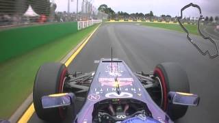 Australia 2013  Sebastian Vettel Pole Lap [upl. by Conn231]