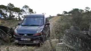 Renault Kangoo 4x4 in the fun zone [upl. by Newob]