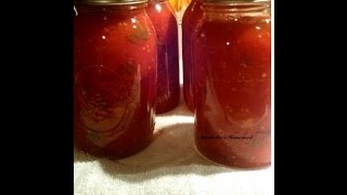 Canning Tomatoes Made Easy Vid 3 [upl. by Alokin]