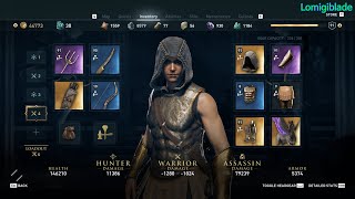 Assassins Creed Odyssey 1 Billion Damage Level 91 All Weapons 4k [upl. by Nirac]