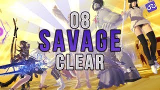 【FFXIV】Sigmascape V40 O8S Clear  Scholar PoV 23551 DPS [upl. by Yreffoeg]