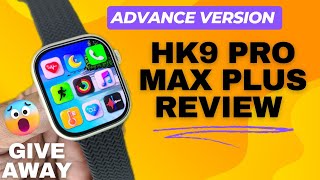 Hk9 pro max plus smart watch  hk9 pro max  smartwatch  better than Hk9 pro plus Smartwatch [upl. by Nellac180]