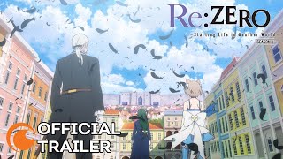 ReZERO Starting Life in Another World Season 3  OFFICIAL TRAILER [upl. by Janel]