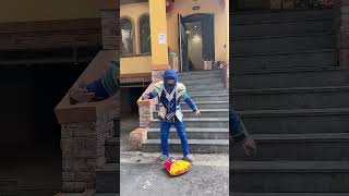 Can You Get A Gift If You Crush A Balloon Xiao Wu Is Too Miserable funnyfunnyvideo shorts [upl. by Maxima]