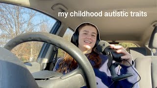 my childhood autistic traits that went unrecognized [upl. by Ovid]