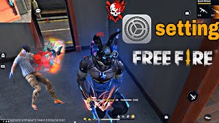 Setting white444 free fire 100 head shot bluestacks [upl. by Guenna]