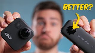 Insta360 ONE X2 vs GoPro Hero Max  VERSUS [upl. by Derfniw694]