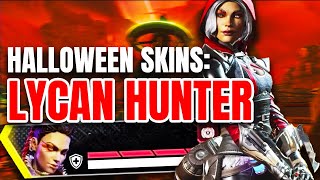 FRAGGING WITH HALLOWEEN SKINS LYCAN HUNTER  Apex Legends Season 22 [upl. by Nirok]