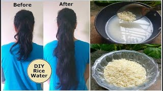 Rice Water For Hair Growth Healthy amp Strong Hair [upl. by Seidnac7]