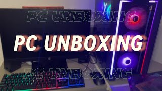 Skytech gaming Nebula PC Unboxing 2024 [upl. by Refinnej]