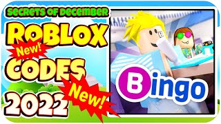 NEW CODES Bloxy Bingo By Bloxy Bingo Roblox GAME ALL SECRET CODES ALL WORKING CODES [upl. by Nibur961]