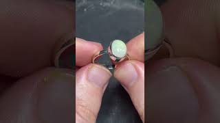 JE048 Lightning Ridge opal ring [upl. by Anigal]