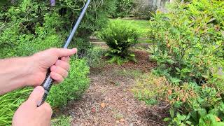 WHIP TEST A REPAIRED OKUMA SST salmon rod [upl. by Aikemal]