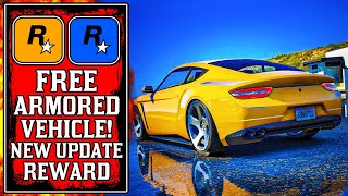 Unlock A FREE Weaponized amp Armored Vehicle in Rockstars NEW GTA Online UPDATE GTA5 New Update [upl. by Yllatan351]