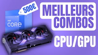 TOP 6 MEILLEURS COMBOS CPU  GPU EN 2024  200€ à 1300€ Techay [upl. by Peggy711]