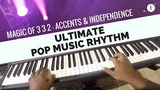 The MOST POPULAR Piano Rhythms as Arpeggios Accents amp Block Chords [upl. by Ellenaej291]