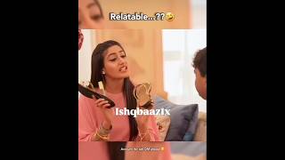 Relatable😂🤣shivaay Aanika video♥️ishqbaazshortstrendingreelsyoutubelobeattitudefiresonglove [upl. by Akcimahs331]