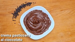 CREMA AL CIOCCOLATO [upl. by Kcinnay]