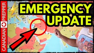 ⚡EMERGENCY ALERT UN GIVEN 24 HOUR WARNING IRAN SENDS TANKS TO BORDER SYRIA AIRPORT BOMBED [upl. by Eyllek]