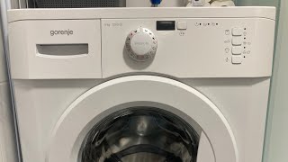 Gorenje WS512SYW TestService mode [upl. by Healion771]