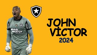 John Victor  Skills amp Goalkeeper Saves  2024  Welcome to Galatasaray [upl. by Ynafetse]