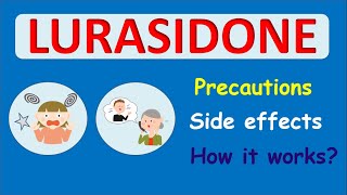 Lurasidone Latuda  Precautions side effects and uses [upl. by Libby918]