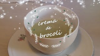 COMO PREPARAR UNA LELICIOSA CREMA DE BROCOLI Baeacroca [upl. by Fredi456]