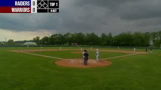 WesDel Varsity Baseball vs Shenandoah High School 2024 season [upl. by Ecyob]