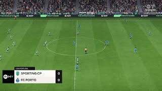 Sporting CP vs FC Porto 31082024 Liga Portugal EA FC 24 [upl. by Curhan]