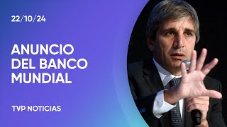 El Banco Mundial anunció nuevos préstamos a la Argentina [upl. by Yannodrahc]