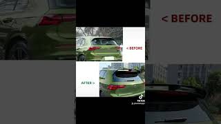 Golf MK8 GTI R GTD CS Spoiler2020caraccessories volkswagen volkswagengolf spoilers [upl. by Annabell]