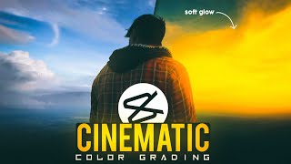 Easy Process To GRADING CINEMATIC VIDEO In CapCut [upl. by Edme]