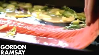 Salmon Salad Nicoise Part 1  Gordon Ramsay [upl. by Ferdinand]