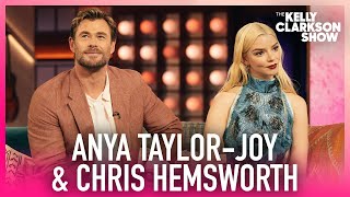 Anya TaylorJoy amp Chris Hemsworth Loved Getting Down amp Dirty In Furiosa [upl. by Normie]