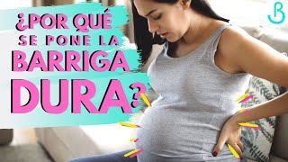 🤰🏻☄️BARRIGA DURA EN EL EMBARAZO ¿ES PELIGROSO ¿SON CONTRACCIONES  Baby Suite by Pau [upl. by Hainahpez]