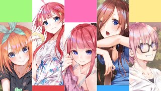 5toubun no Hanayome Summer Memories Ending Full『Summer Days』by Nakanoke no Itsutsugo [upl. by Marquet768]