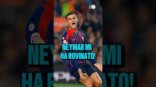 Neymar ha rovinato la carriera di Coutinho😱💔 calcio [upl. by Eilsil420]