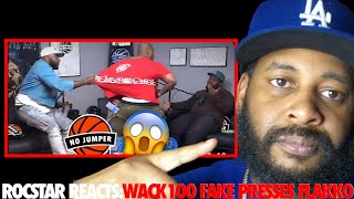 ROCSTAR REACTS WACK100 FAKE PRESSES POETIK FLAKKO 🤔 [upl. by Margaret]