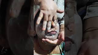 Facial massage shortsfacial massage trendingshort trendingvedio yusibeautyparlour parlourwork [upl. by Annaeoj]