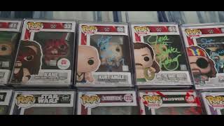 My Funko Pop Figure Autographed Collection [upl. by Aneehsal306]