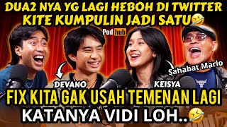 YA TUHAAN‼️ NIH BOCAH LAMA2 GUA T4MP0L DISINI‼️🤣🤣  KEISYA LEVRONKA  DEVANO  PODHUB [upl. by Lew]